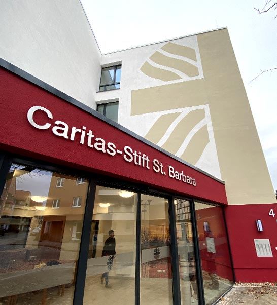 Caritas Stift St. Barbara – Detailansicht